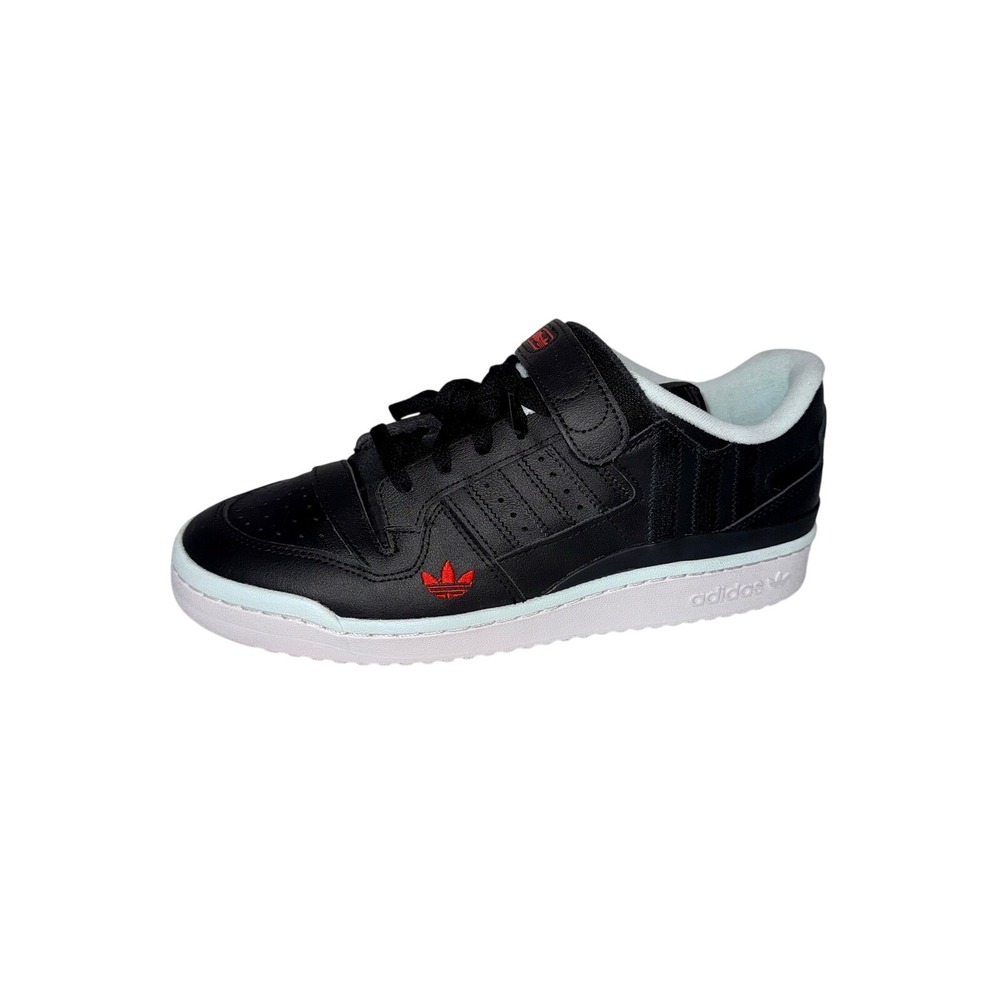 Adidas Forum Low Black Red Blue HQ4536 Mens Size 10.5